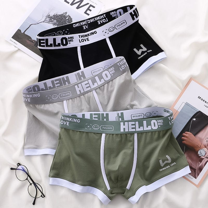 Aurelle Hello premium fitted boxers for men