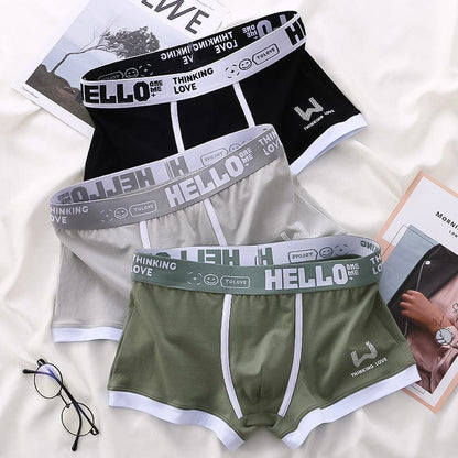 Aurelle Hello premium fitted boxers for men