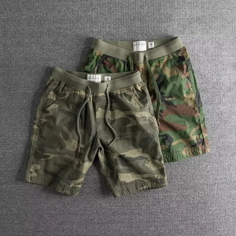 Bold camouflage shorts for men | Orion -4
