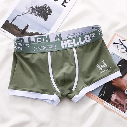 Aurelle Hello premium fitted boxers for men