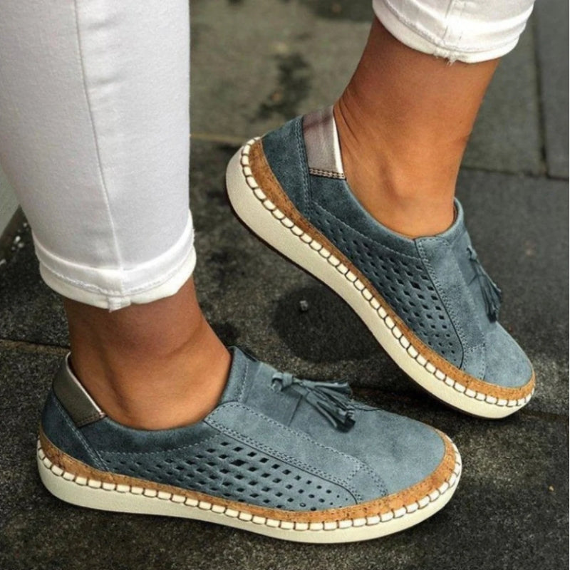 Classic orthoflex slip-on everyday shoes for women | Arden -4