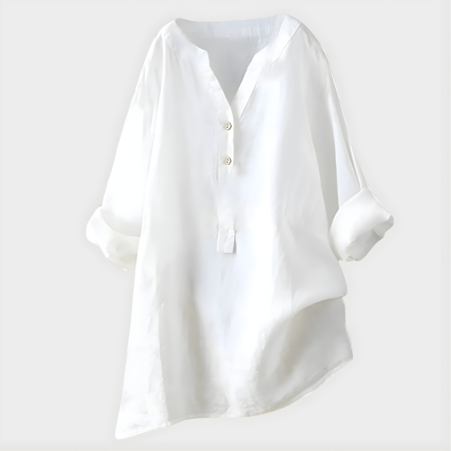 Elegant V-neck blouse for women | Virelle