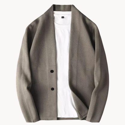 Classic relaxed knit everyday cardigan for men | Belmont -1