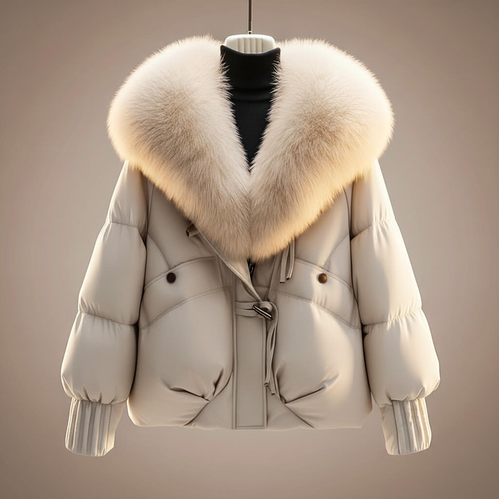 Elegant classic tailored winter coat for women | Marianne -5