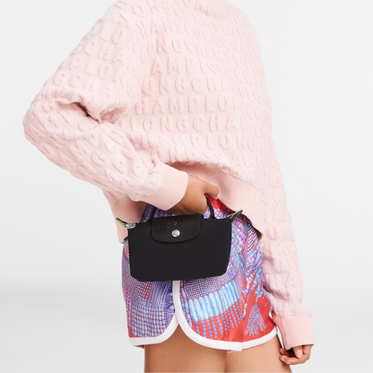 Elan mini pouch bag with strap for women | Longchamp