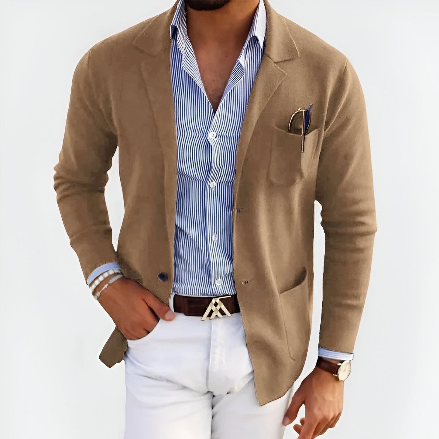 Modern fashion-forward casual jacket for men | Jericho -2