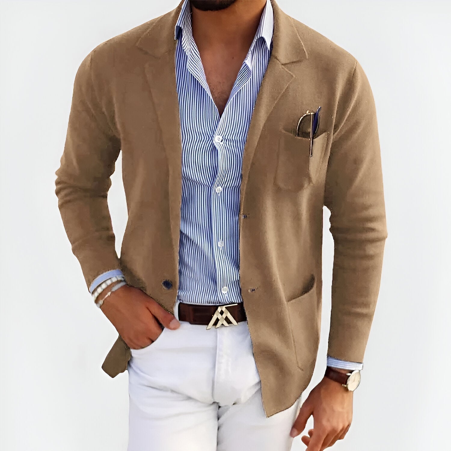 Modern fashion-forward casual jacket for men | Jericho -2