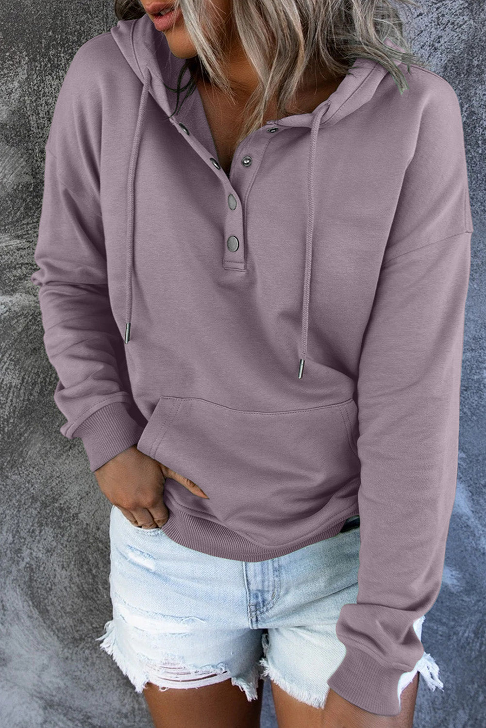 Cosy hooded jumper for women | Amara -9
