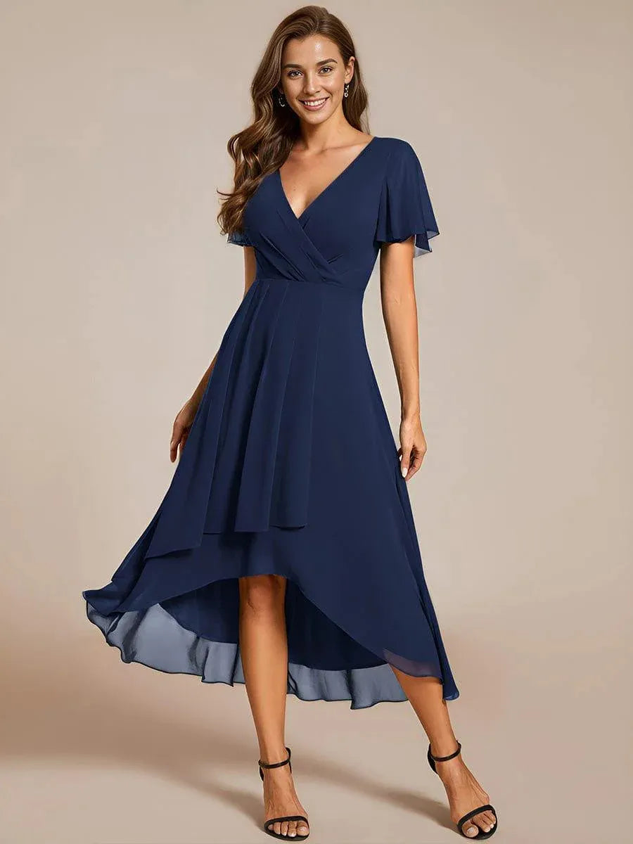 Elegant flowy dress for women | Amara -5