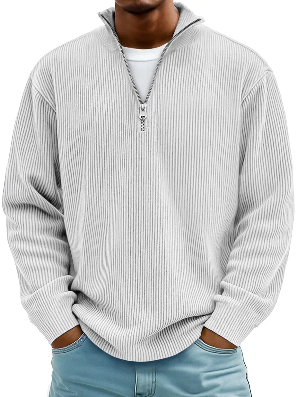 Trendy stylish everyday pullover jumper for men | Calixto -5