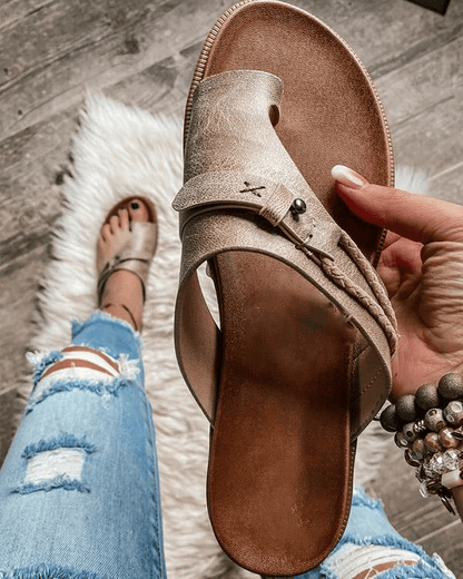 Luxe orthopaedic support sandals for women | Ariella -5