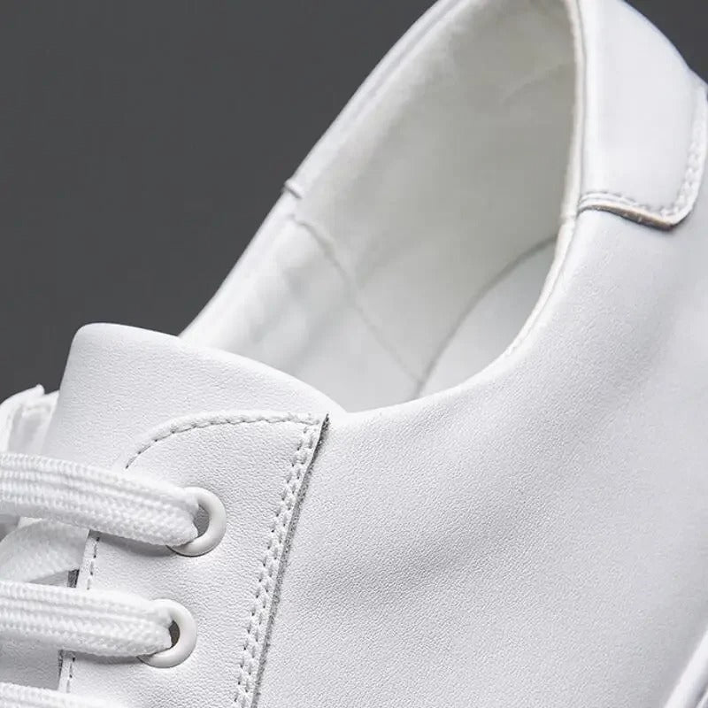 Leather casual trainer for men | Marco -19