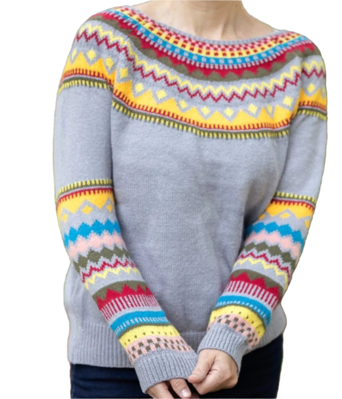 Aurelle Micka retro chic jumper for women