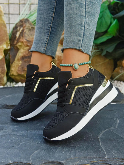 Trainers marche shoes sport mesh respirant for women | Elune -3