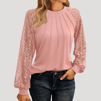 Long sleeve smart casual blouse for women | Serena