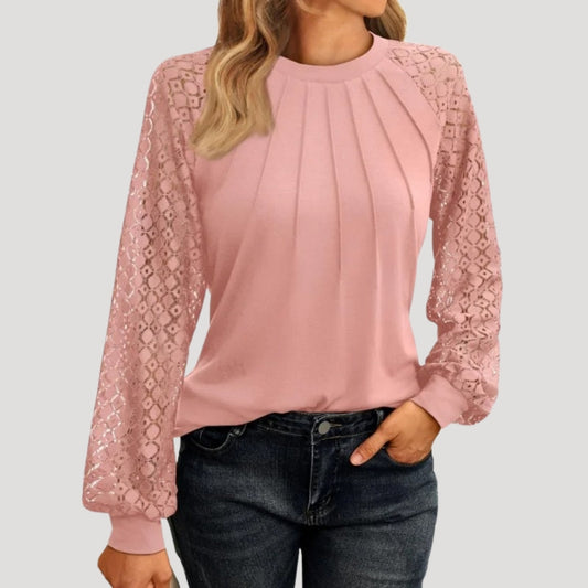 Long sleeve smart casual blouse for women | Serena