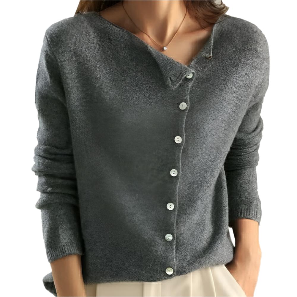 Cardigan elegant boutons for women | Perrin -3