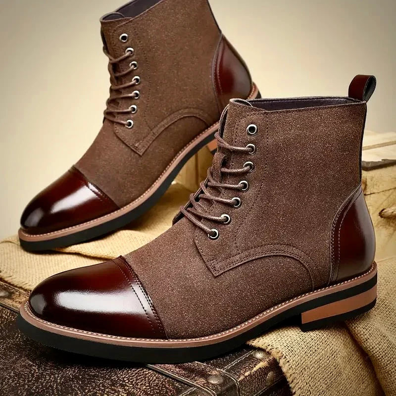 Classic oxford leather dress boots for men | Oliver Ashford -5