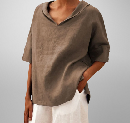 Effortlessly flattering blouse for women | Marena