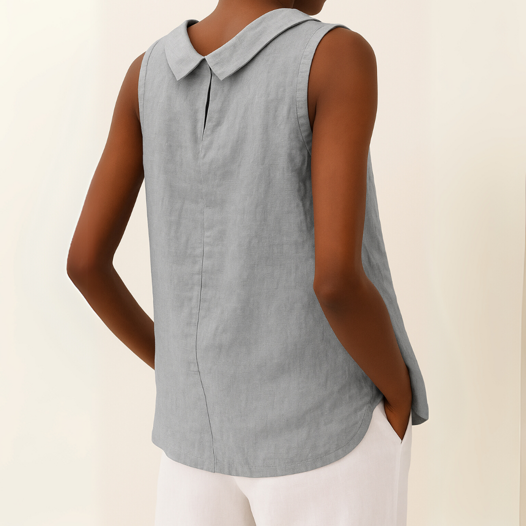 Sleeveless elegant top for women | Breathable -2