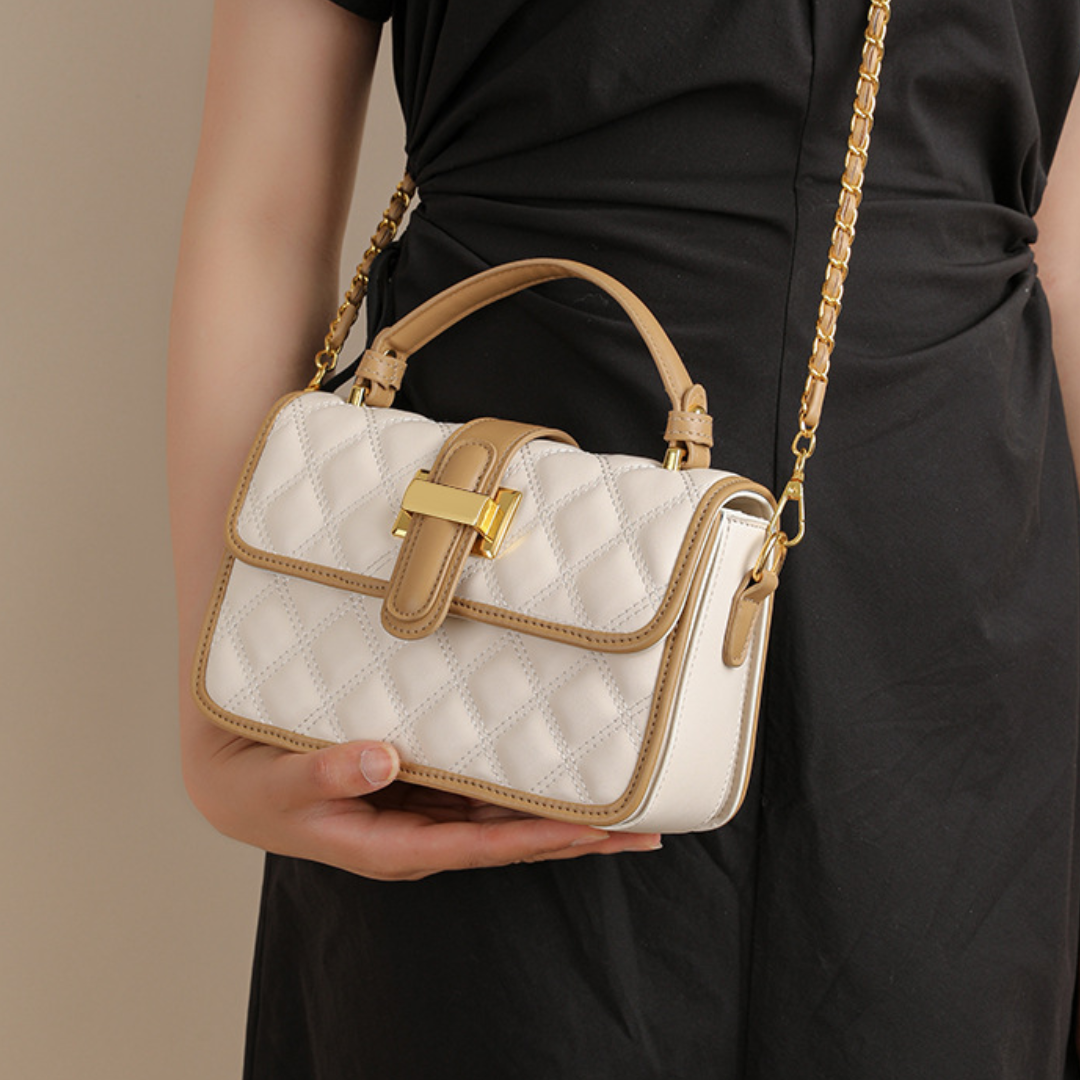 Chic quilted handbag for women | Briar Finch -5