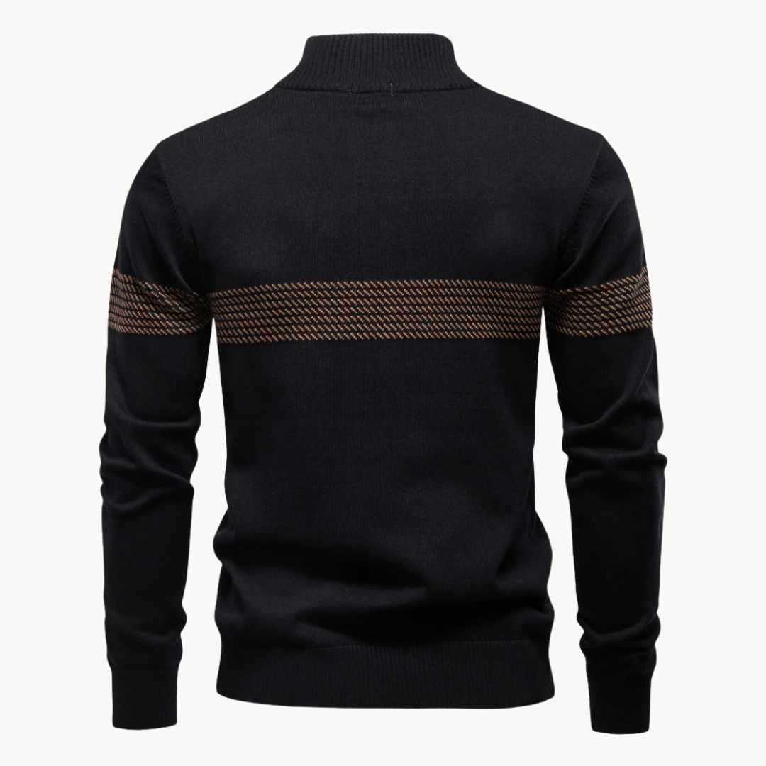 Classic heritage stripe everyday jumper for men | Durham -8