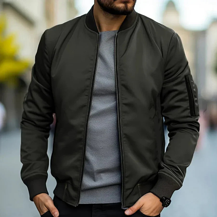 Jacket bomber elegant for men | Confort Intemporel -5