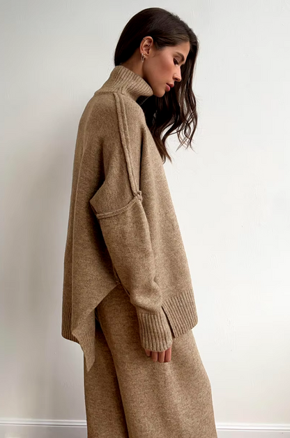 Ensemble luxe assorti winter co-ord set for women | Yelena -5
