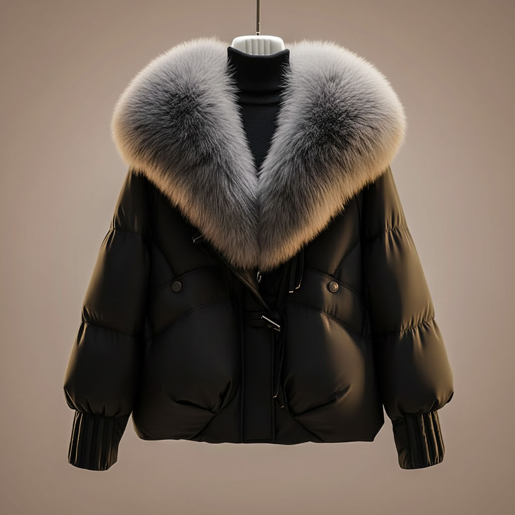 Elegant classic tailored winter coat for women | Marianne -6