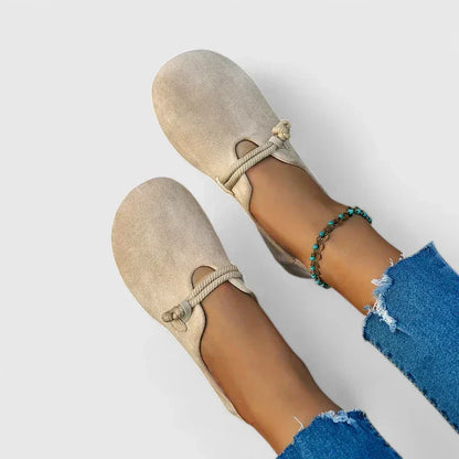 Supportive summer loafers for women | Elara -3