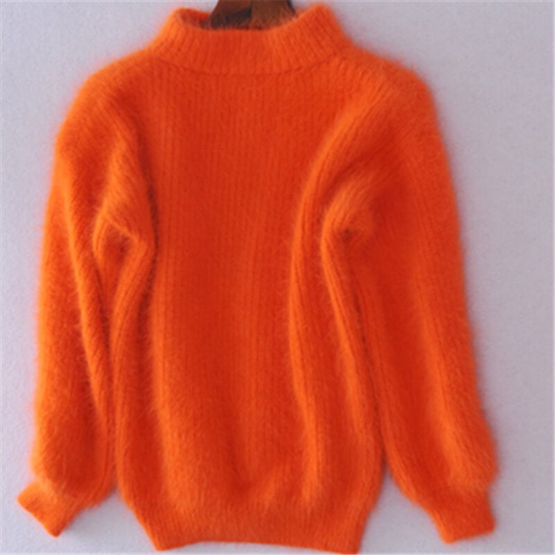 Loose-fit knit wool jumper for women | Aurelia -6
