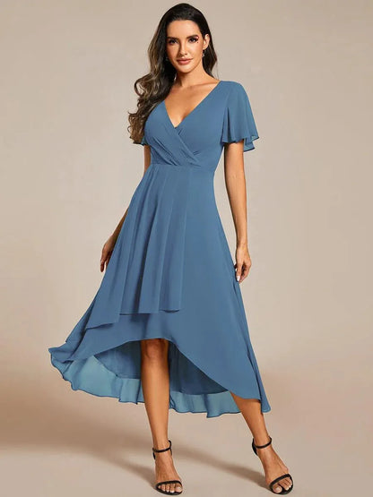 Elegant flowy dress for women | Amara -6