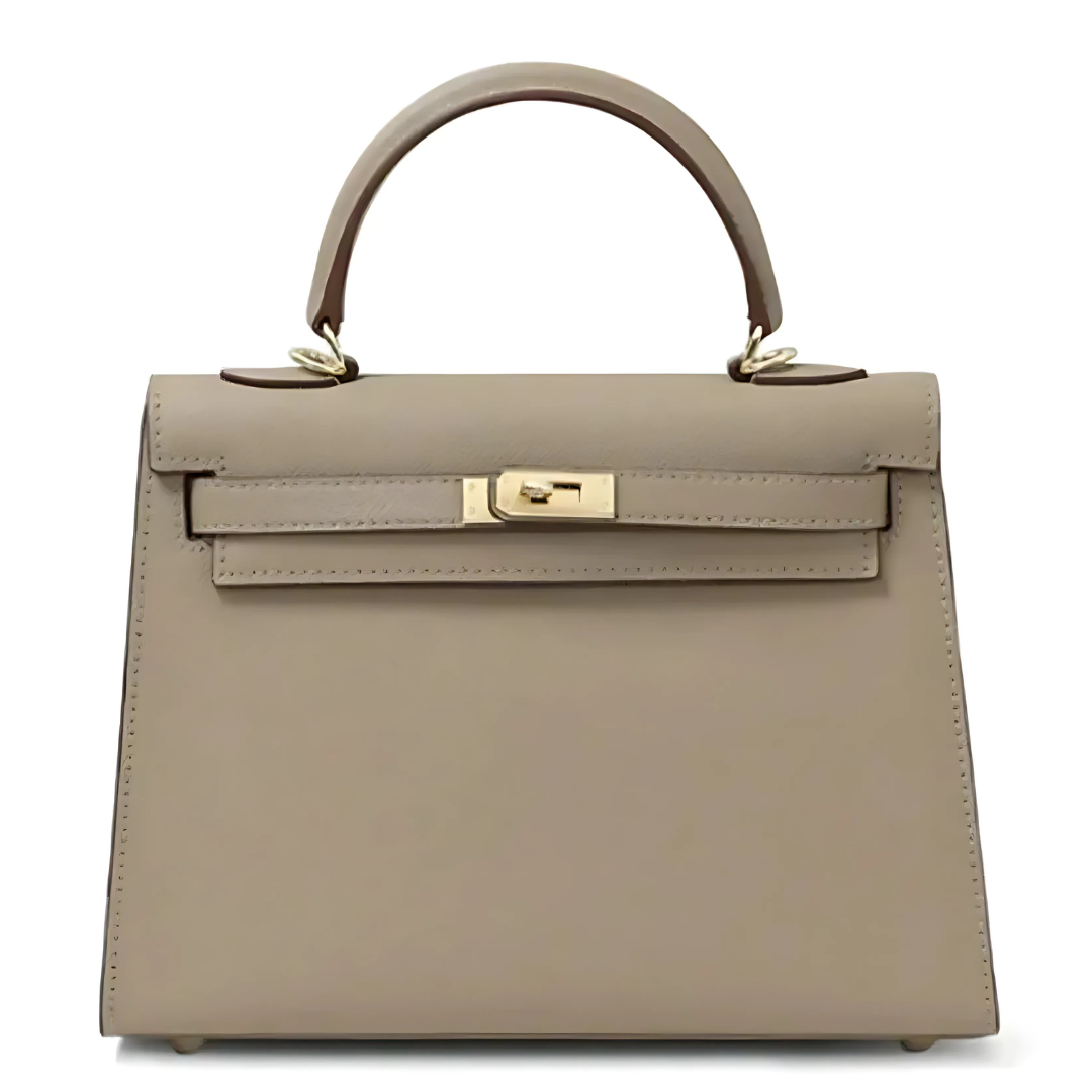 Elegant structured handbag for women | Silken Dawn -1