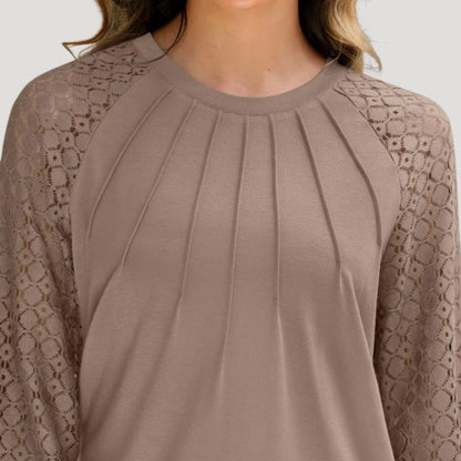 Long-sleeve smart-casual everyday blouse for women | Amelie -7