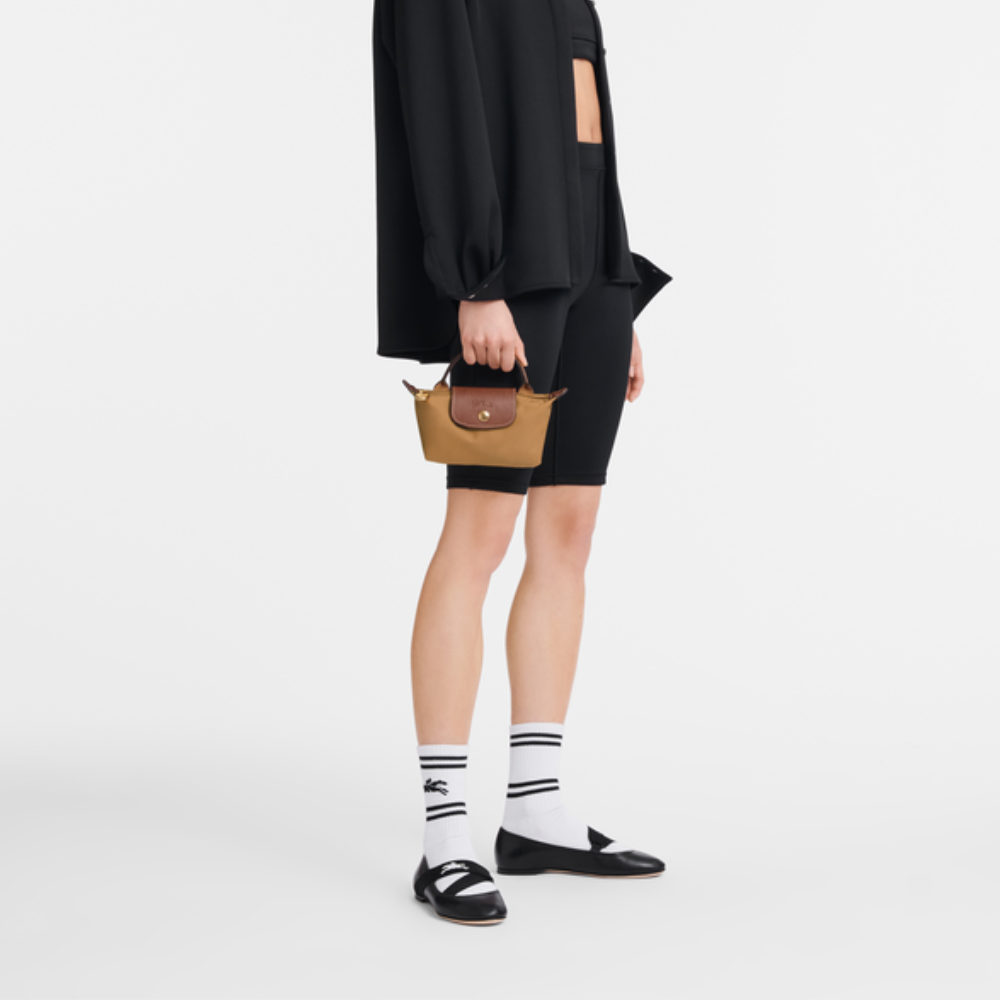Elan mini pouch bag with strap for women | Longchamp