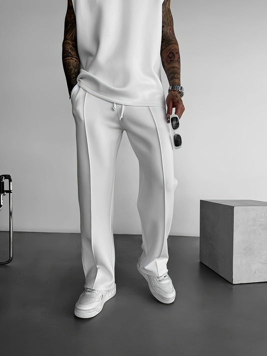 Classic pleated everyday trousers for men | Ellison -1