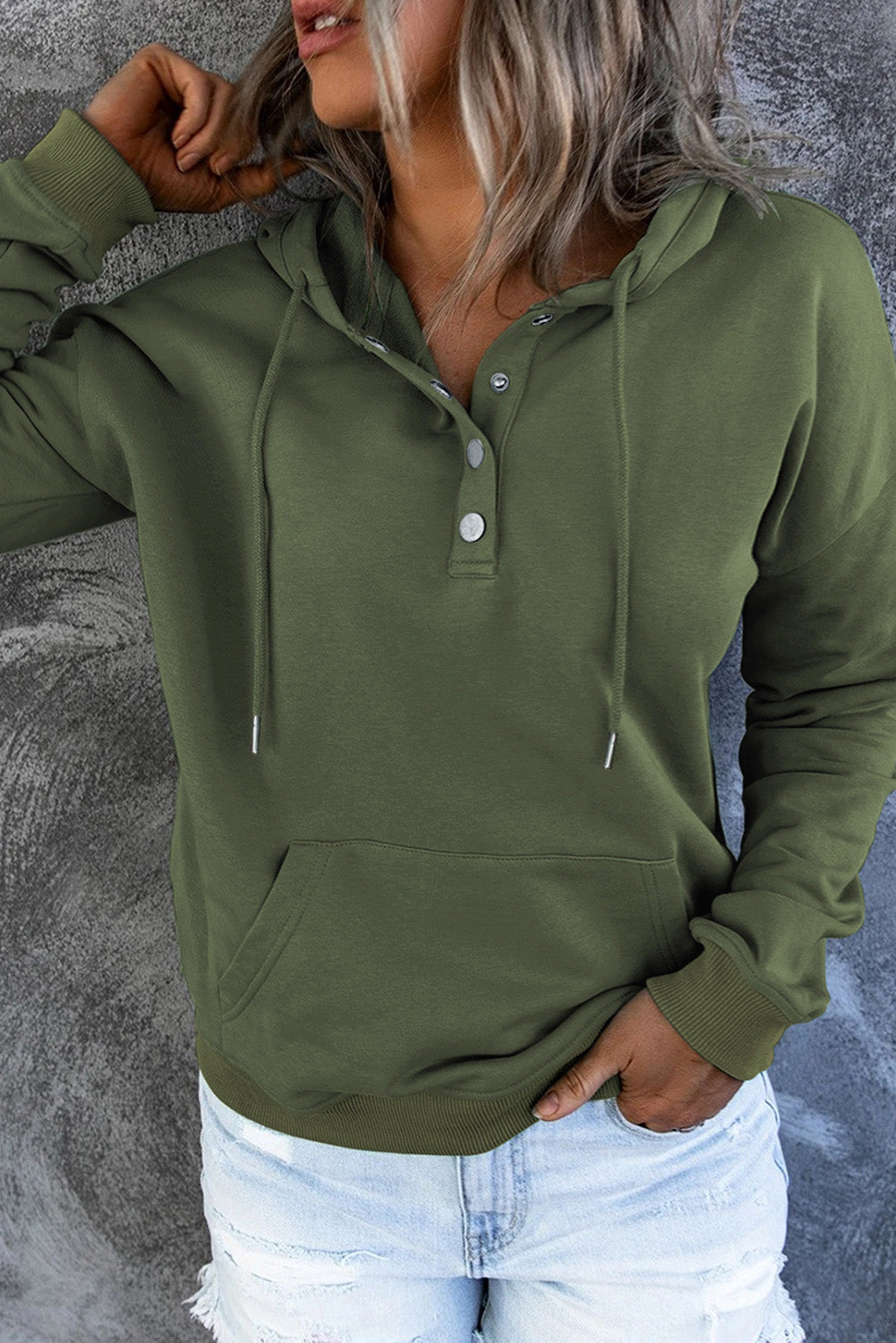 Cosy hooded jumper for women | Amara -5
