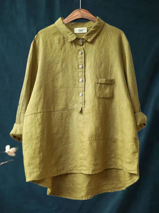 French vintage everyday blouse for women | Alice -1