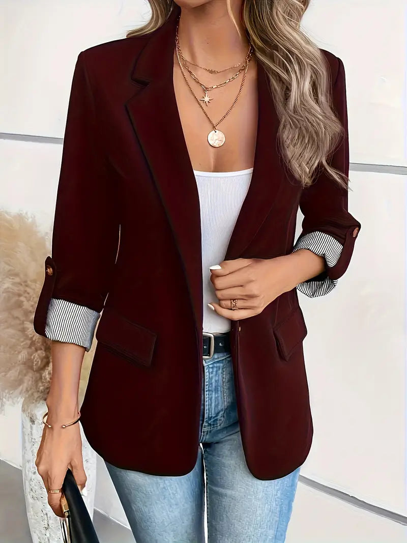 Modern elegance blazer for women | Savina -10