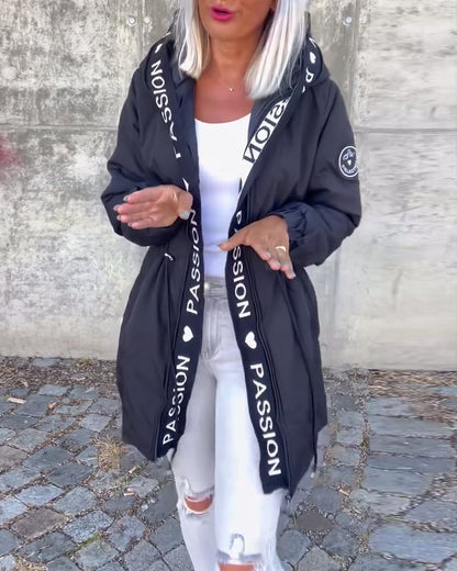 Casual zip-up everyday jacket for women | Vanessa -8