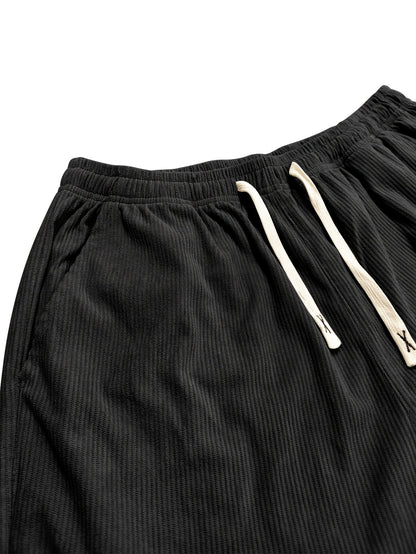 Relaxed drawstring corduroy everyday trousers for men | Ellison -15