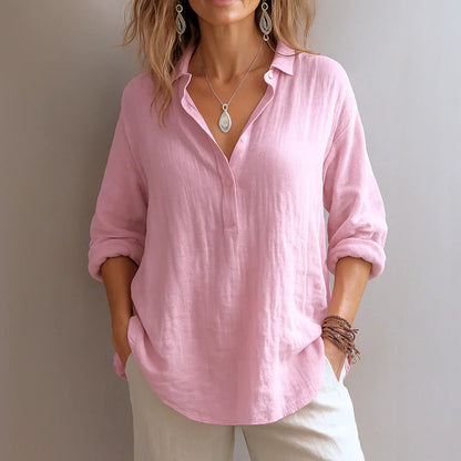 Elegant flow blouse for women -4