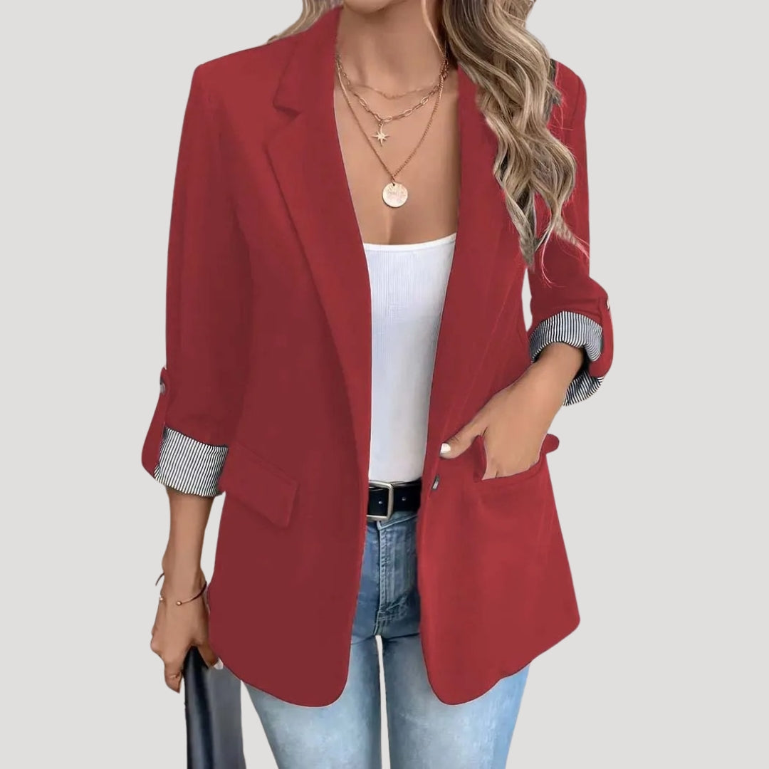 Fitted smart casual blazer for women | Vivienne