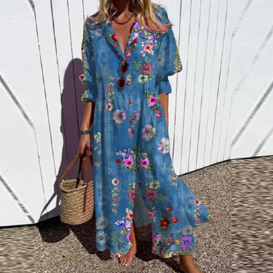 Effortless everyday maxi dress for women | Isalie