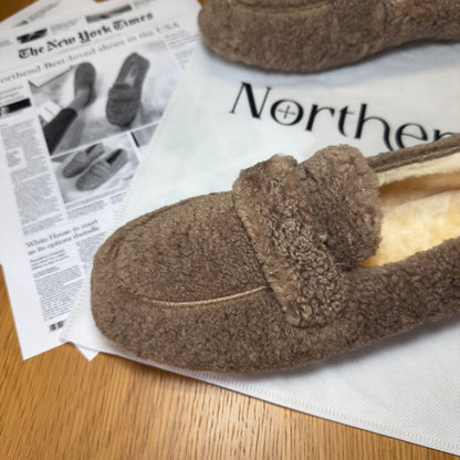 Cosy elegant winter loafers for women | Selene -2