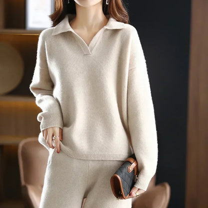 Elegant two-piece lounge set for women | Selene -2