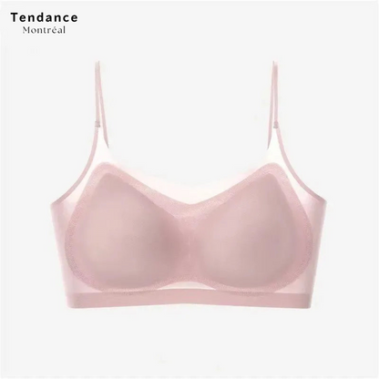 Aurelle soft seamless support bra for women
