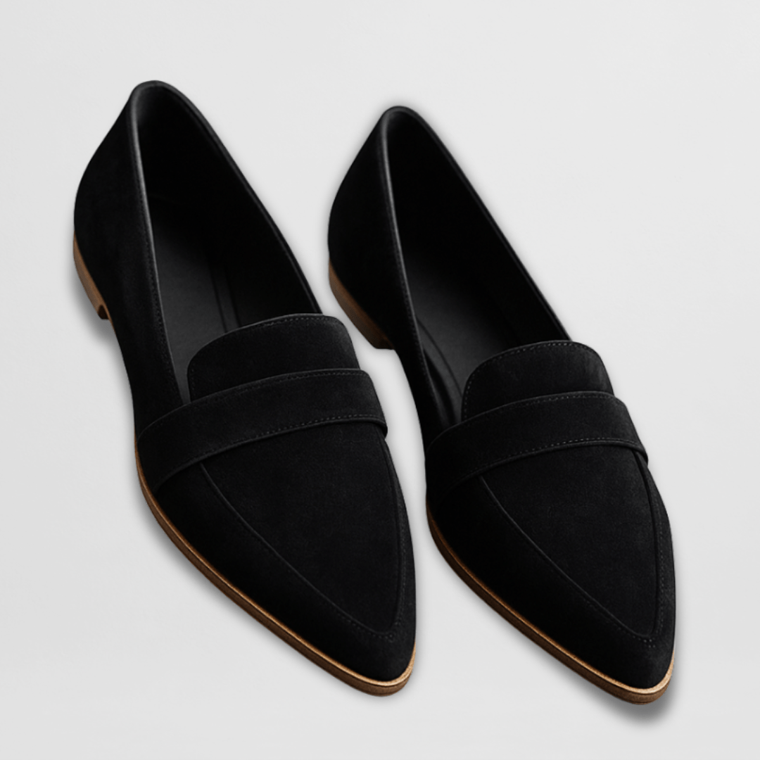 Orthopedic soft suede loafers for women | Helena -3