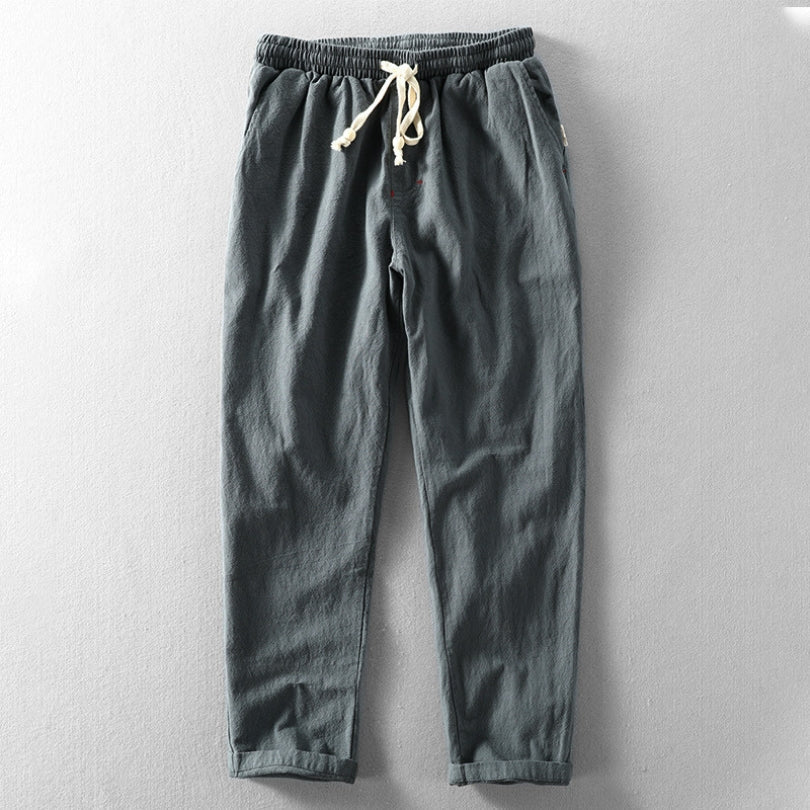 Relaxed Japan-style everyday trousers for men | Mito -6