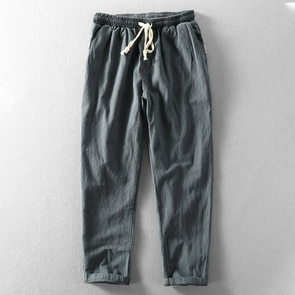 Relaxed Japan-style everyday trousers for men | Mito -6